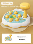 Duck/Frog/Pig Baby Toy Montessori Learning Game Educational Puzzle Gift for 12 24 Months Toddler Boy/Girl with Hammer