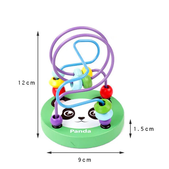 Wooden Puzzle Alphabet Number Shape Matching Board Baby Early Learning 3D Puzzle Preschool Educational Toys For Children