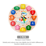 Montessori Baby Toys 9 in 1 Wooden Musical Set: Xylophone Rattle Drum Bell 3D Puzzles Sensory Learning Gifts for 0-12 Months 1-3